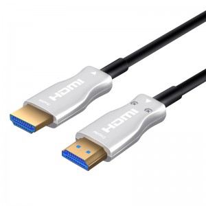 Kabel z optických vláken HDMI, HDMI 2,0 AM až AM, 4K @ 60HZ, 18 Gps, RGB4: 4: 4 3D ARC