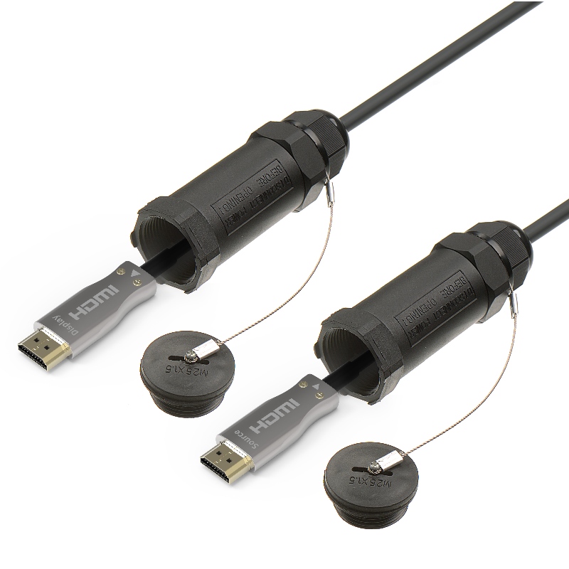 Ozbrojený HDMI aktivní optický kabel s4K@ 60hz18G 3D dobré pro závitové trubky